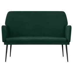 Banc Vert foncé 108x79x79 cm Velours 556884556884