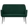 Banc Vert foncé 108x79x79 cm Velours 556884556884