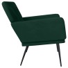 Banc Vert foncé 108x79x79 cm Velours 556884556884