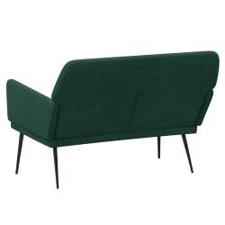 Banc Vert foncé 108x79x79 cm Velours 556884556884