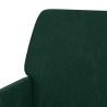 Banc Vert foncé 108x79x79 cm Velours 556884556884