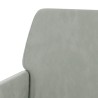 Banc Gris clair 108x79x79 cm Velours 556885556885