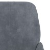 Banc Gris foncé 108x79x79 cm Velours 556886556886