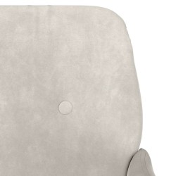 Banc Crème 108x79x79 cm Velours 556889556889