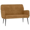Banc Marron 108x79x79 cm Velours 556890556890