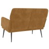 Banc Marron 108x79x79 cm Velours 556890556890