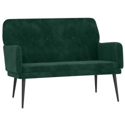 Banc Vert foncé 108x79x79 cm Velours 556891556891