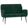 Banc Vert foncé 108x79x79 cm Velours 556891556891