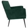 Banc Vert foncé 108x79x79 cm Velours 556891556891