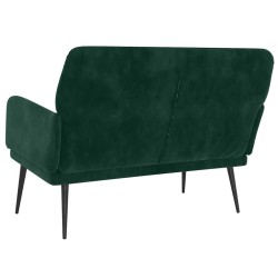Banc Vert foncé 108x79x79 cm Velours 556891556891