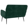 Banc Vert foncé 108x79x79 cm Velours 556891556891