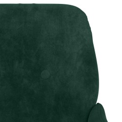 Banc Vert foncé 108x79x79 cm Velours 556891556891