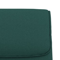 Banc Vert foncé 100x64x80 cm Tissu 556892556892