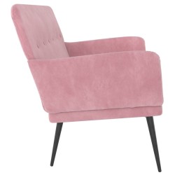 Banc Rose 108x79x79 cm Velours 556893556893