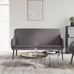 Banc Gris 110x76x80 cm Similicuir 556899556899