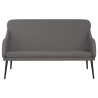 Banc Gris 110x76x80 cm Similicuir 556899556899