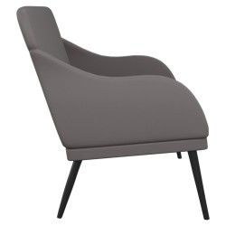 Banc Gris 110x76x80 cm Similicuir 556899556899