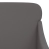 Banc Gris 110x76x80 cm Similicuir 556899556899