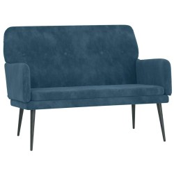 Banc Bleu 108x79x79 cm Velours 556900556900