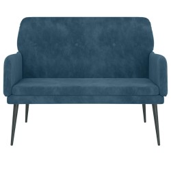 Banc Bleu 108x79x79 cm Velours 556900556900