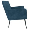 Banc Bleu 108x79x79 cm Velours 556900556900