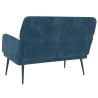 Banc Bleu 108x79x79 cm Velours 556900556900