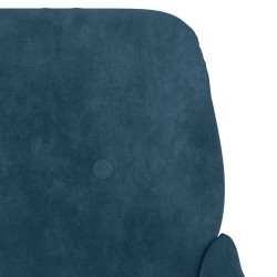 Banc Bleu 108x79x79 cm Velours 556900556900