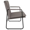 Banc Taupe 100x64x80 cm Tissu 556901556901
