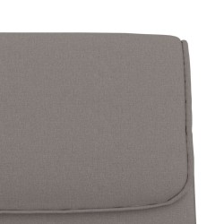 Banc Taupe 100x64x80 cm Tissu 556901556901