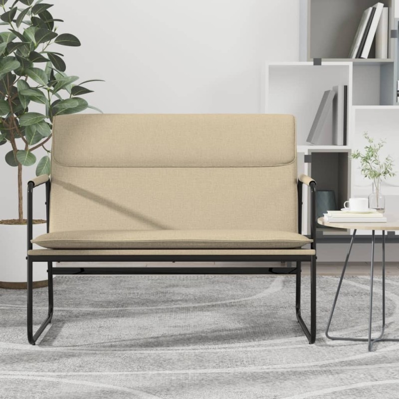 Banc Crème 100x64x80 cm Tissu 556902556902