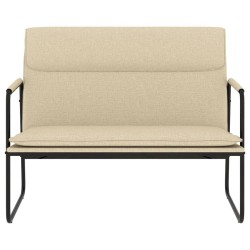 Banc Crème 100x64x80 cm Tissu 556902556902