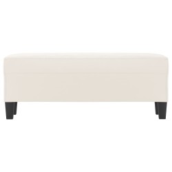 Banc Beige 100x35x41 cm Tissu microfibre 556907556907