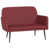 Banc Rouge bordeaux 107x80x81 cm Similicuir 556908556908