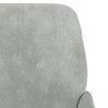 Banc Gris clair 108x79x79 cm Velours 556909556909