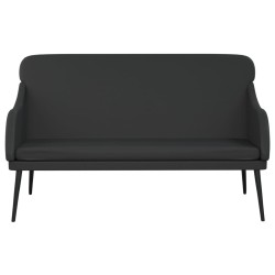 Banc Noir 110x76x80 cm Similicuir 556910556910