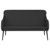 Banc Noir 110x76x80 cm Similicuir 556910556910