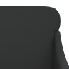 Banc Noir 110x76x80 cm Similicuir 556910556910