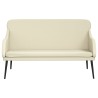 Banc Crème 110x76x80 cm Similicuir 556911556911
