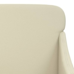 Banc Crème 110x76x80 cm Similicuir 556911556911