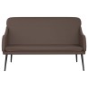 Banc Marron 110x76x80 cm Similicuir 556912556912