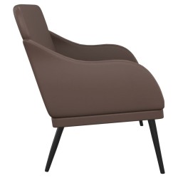Banc Marron 110x76x80 cm Similicuir 556912556912