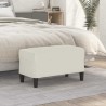 Banc Crème 70x35x41 cm Velours 556916556916