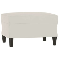 Banc Crème 70x35x41 cm Velours 556916556916
