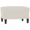 Banc Crème 70x35x41 cm Velours 556916556916