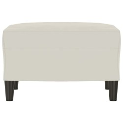 Banc Crème 70x35x41 cm Velours 556916556916