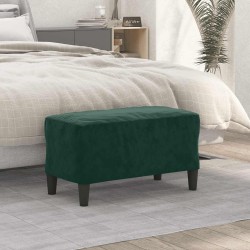 Banc Vert foncé 70x35x41 cm Velours 556917556917