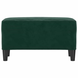 Banc Vert foncé 70x35x41 cm Velours 556917556917