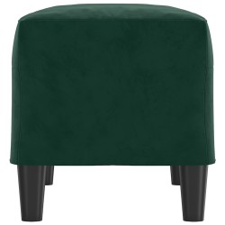 Banc Vert foncé 70x35x41 cm Velours 556917556917