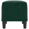 Banc Vert foncé 70x35x41 cm Velours 556917556917