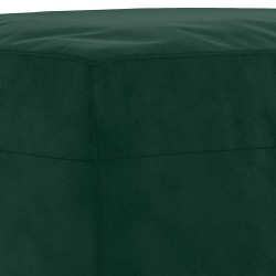 Banc Vert foncé 70x35x41 cm Velours 556917556917